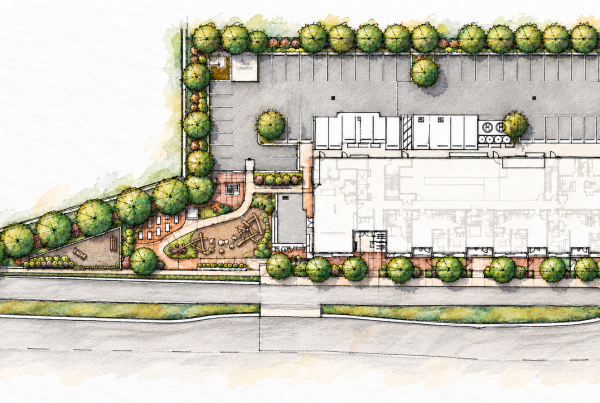 Crossroads Housing Landscape Architecture